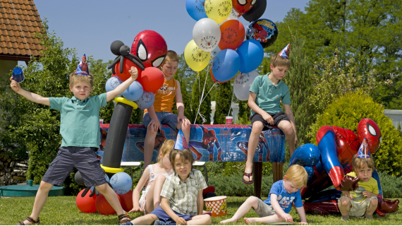 Spiderman baloni in zabava 