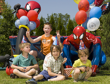 Spiderman baloni in zabava 