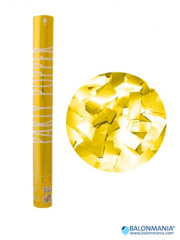 Zlatne konfete XL Party Popper 57cm 