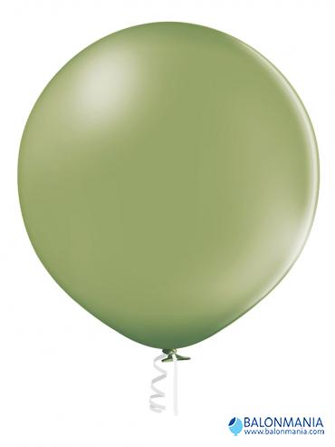 Ružmarin zeleni balon lateks pastel 60cm jumbo