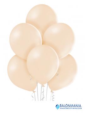 Krem breskva soft pastel baloni lateks 30cm (50 kom)