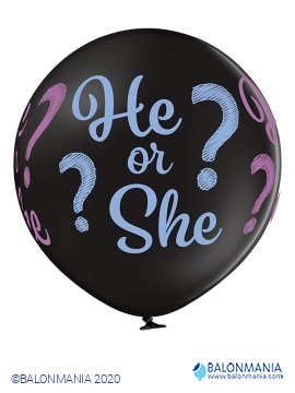 Veliki balon za otkrivanje spola bebe