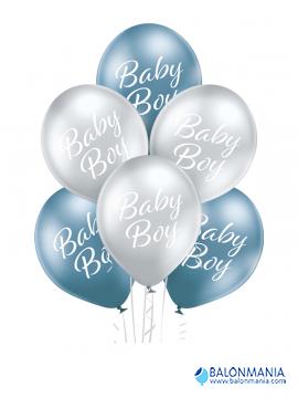 BABY BOY Glossy baloni premium 6 kom.