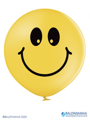 Balon Smiley, lateks (1 kom)