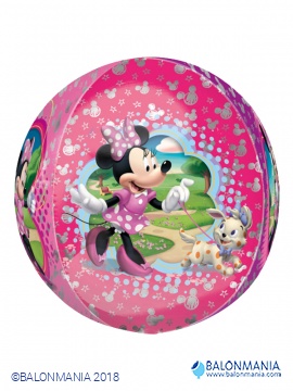 Balon Minnie Mouse krogla 3D