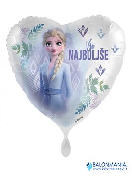 Balon Vse najboljše Elsa Frozen