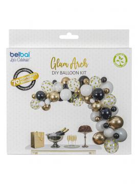 Girlanda od balona uradi sam - dekoracijski set GLAM