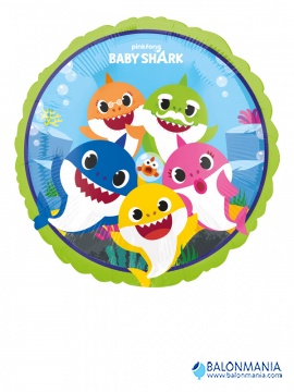 Baby Shark družina balon