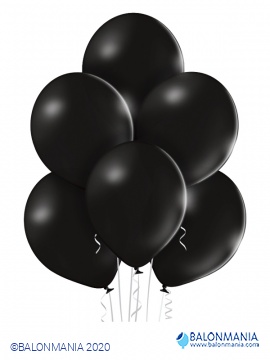 Pastelno črni dekorativni baloni