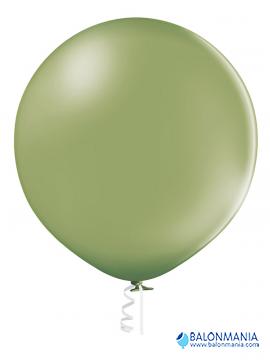 Balon zelen rožmarin pastel, lateks (1 kom)