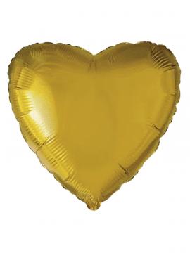 Folija balon srce Gold