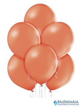 Balon roza-oranžen pastel, lateks (50 kom)