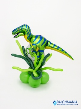 Balonska dekoracija "Zeleni Dinozaver"