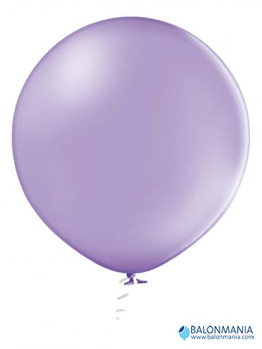 Balon sivka pastel, lateks (1 kom)