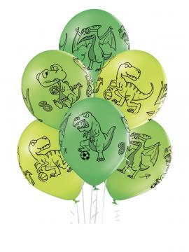 Balon Dinozavri lateks (6 kom)