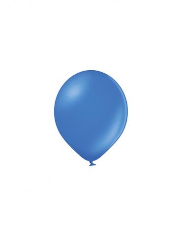 METAL BALON BLUE - 12CM - 5" - 1l