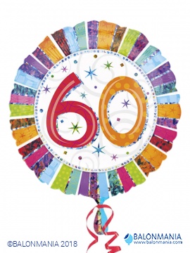 Balon 60 rojstni dan