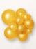 METAL BALON ZLAT - 30CM - 12" - 15l