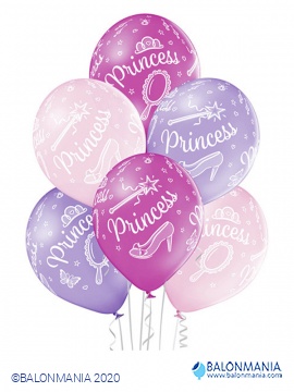 Balon Princeska, lateks (6 kom)