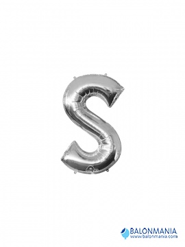 Balon S srebrni mini