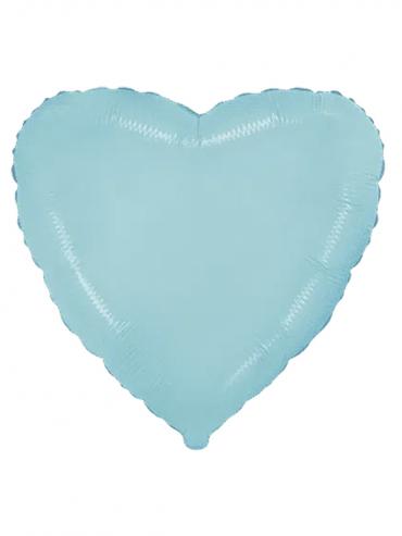 Folija balon srce Baby blue