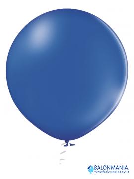 Balon temno moder pastel, lateks (1 kom)