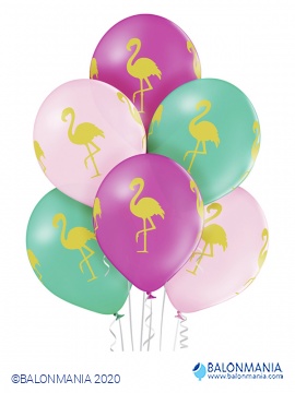 Flamingo baloni 6 kom