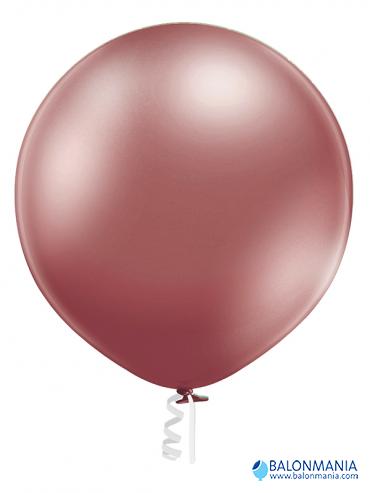 Balon rose gold glossy, lateks (1 kom)