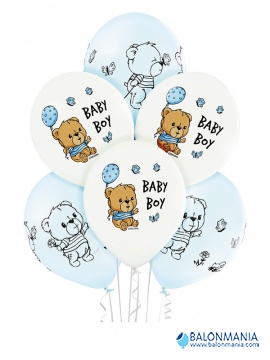 Balon Fantek rojstvo, lateks (6 kom)