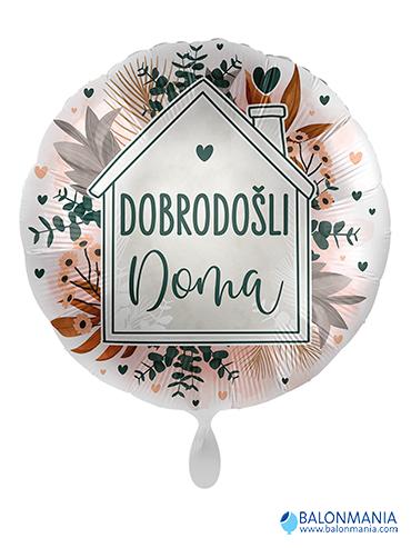 Balon Dobrodošli doma