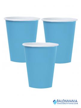 Kozarci modri papirnati 250ml (8 kom)