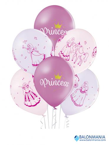 Balon Princeska, lateks (6 kom)