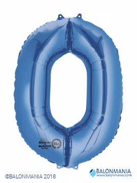 Balon 0 moder številka