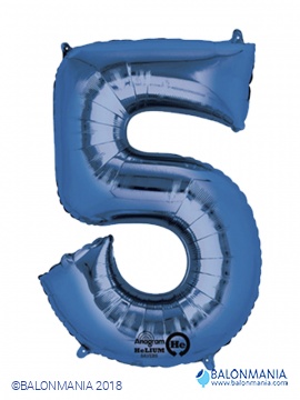 Balon 5 moder številka