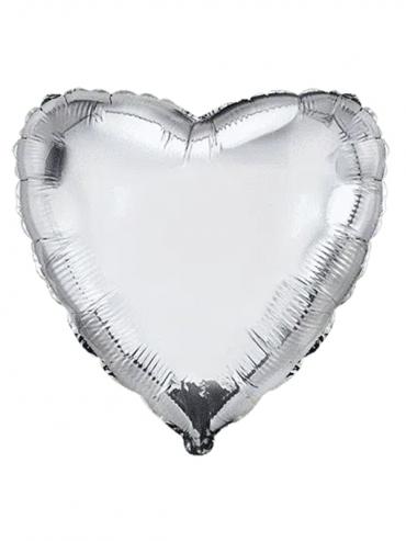 Folija balon srce Silver