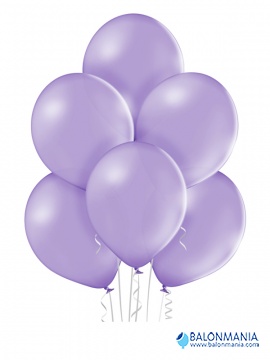 Balon sivka pastel, lateks (50 kom)
