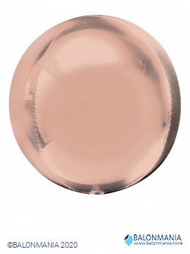 Balon Rose gold krogla