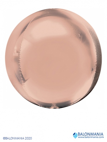 Balon Rose gold krogla