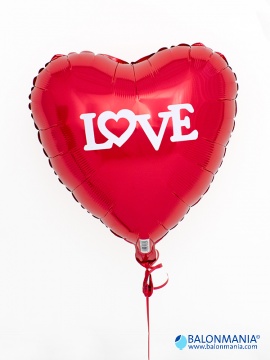 Balon Srce LOVE (40cm)