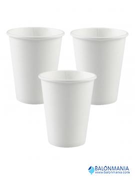 Kozarci beli papirnati 250ml (8 kom)