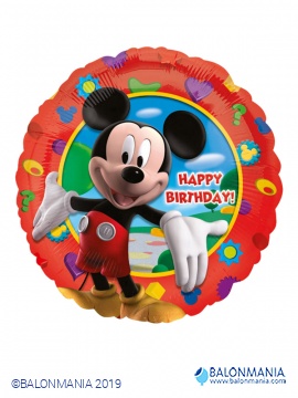 Mickey happy birthday balon