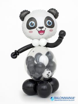 Panda figura iz balonov