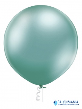 Zelen balon Glossy dekorativni