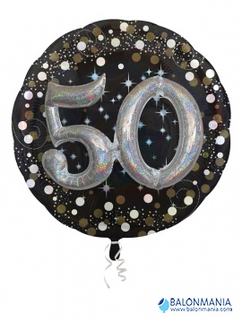 Balon multi 50 rojstni dan