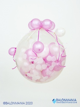 Balonska dekoracija "Eksplozija balonov"