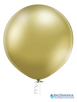 Balon glossy lateks zlati 60cm