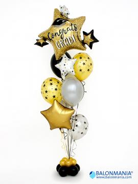Šopek JUMBO iz balonov "Vesela Diploma"