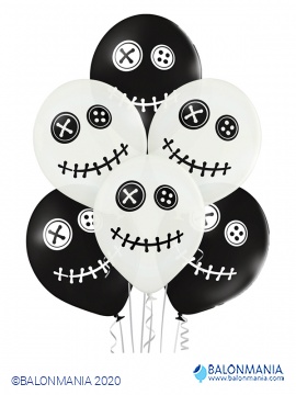 Balon Voodoo lutke, lateks (6 kom)