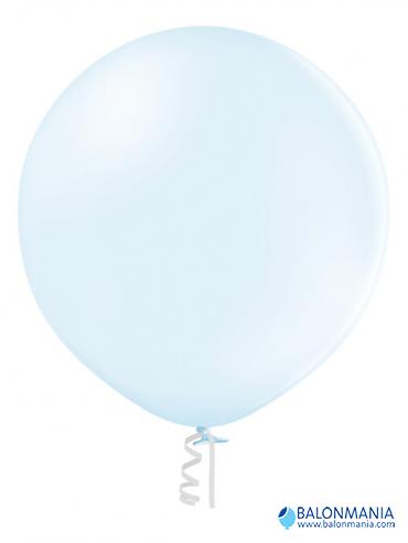 Balon moder svetel pastel, lateks (1 kom)