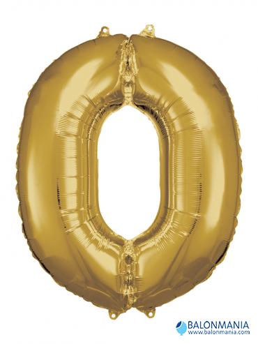 Balon 0 zlat številka